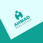 خرید لوگو اخمد برای مشاور املاک، مدرن و مینیمال