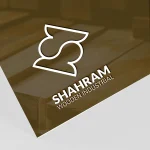 لوگوی حرفه‌ای صنعت چوب با سبک مینیمال و رنگ گرم چوب