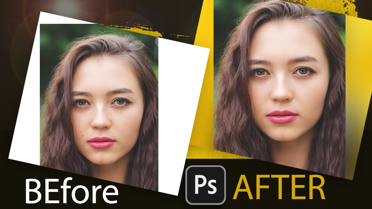 روتوش صورت آتالیه‌ای در چند دقیقه با فتوشاپ